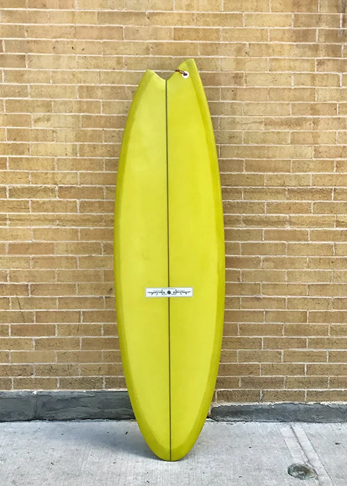 surfboards with thick foam for beginner stability-Used 5'6" Ryan Lovelace Sooper Snake - Goofy