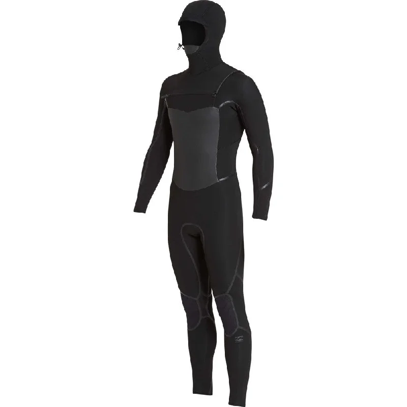 wetsuits for warmer climates-Billabong Furnace Absolute X 5/4 Hooded Wetsuit