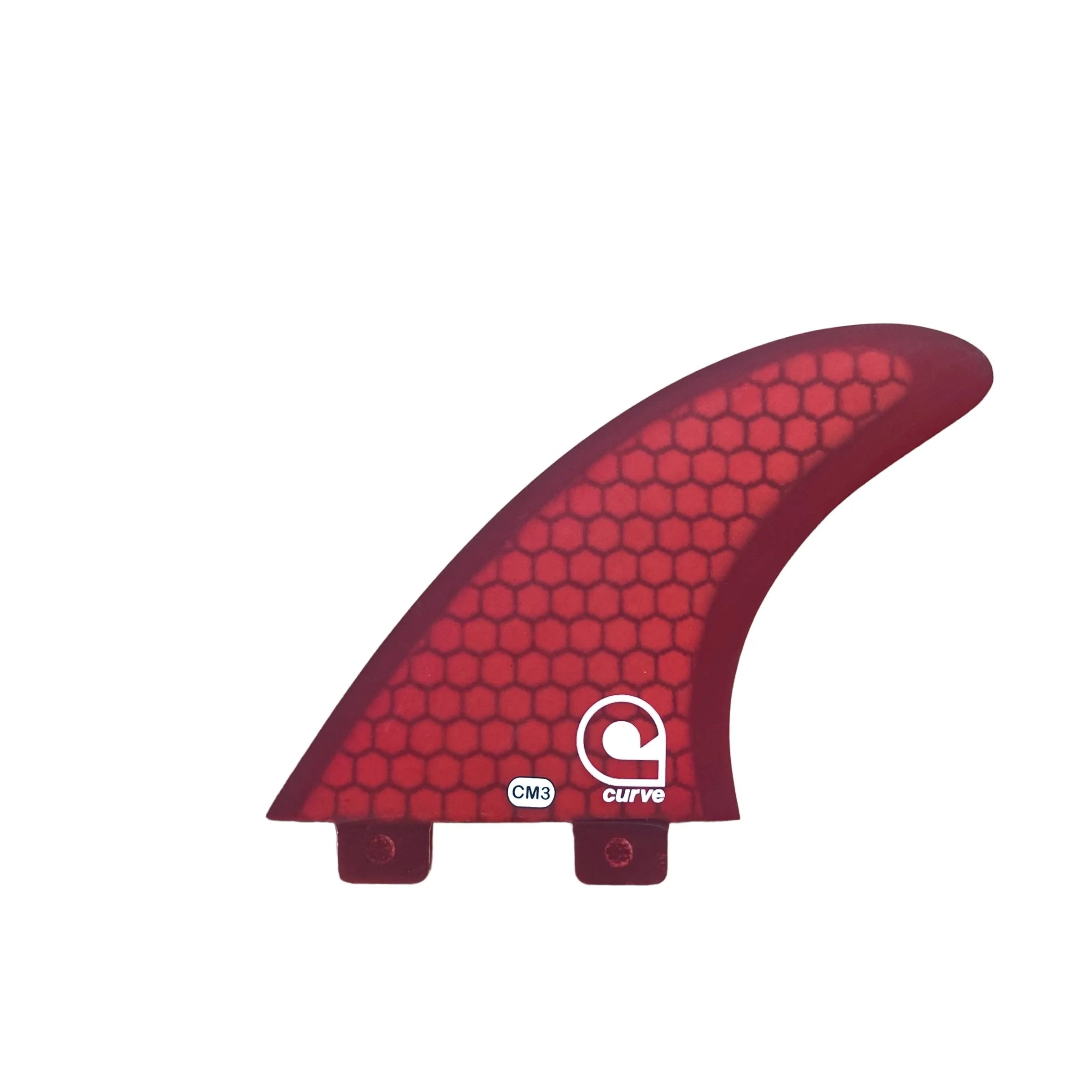 surfboard fins for aggressive surfing-Surfboard Fins CM3 Dual Tab Thruster - HEXCORE