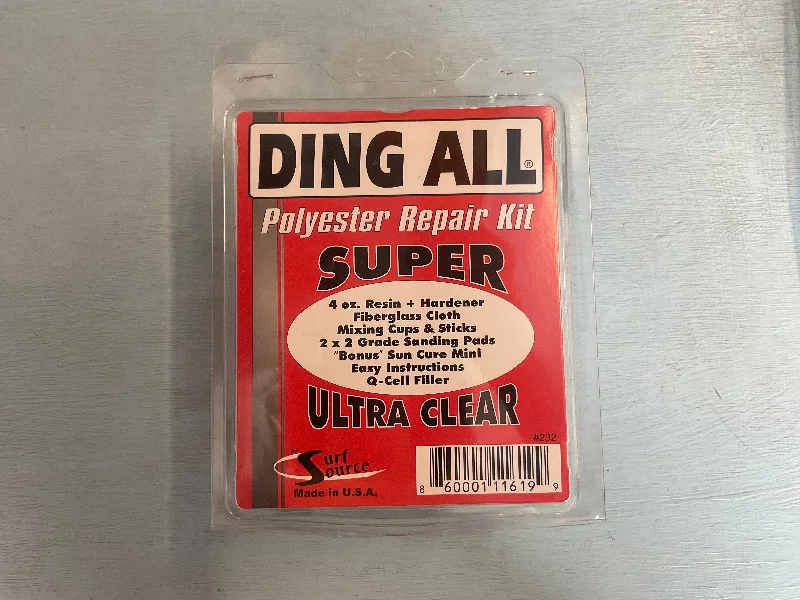 surf clothing for quick drying-Ding All - Super 4oz Polyester Repair Kit