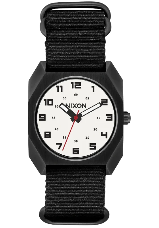 surf clothing with anti-odor technology-Nixon Scout Nato Watch