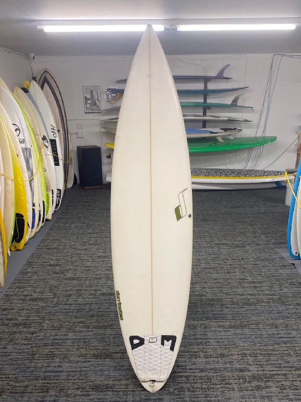 surfboards for comfortable, extended sessions-Used 6'8" Dorington w/Silver Bag