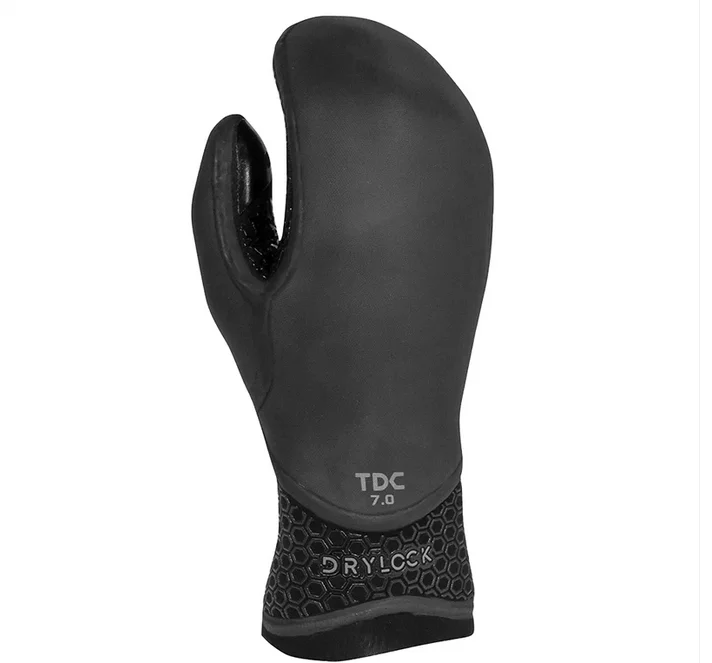 wetsuits for flexible fit and easy removal-Xcel Drylock 7mm Neoprene Gloves - Mitten