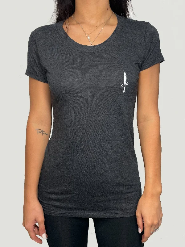 surfboards for big waves-WBZ Girls Tiny Daggers S/S Tee