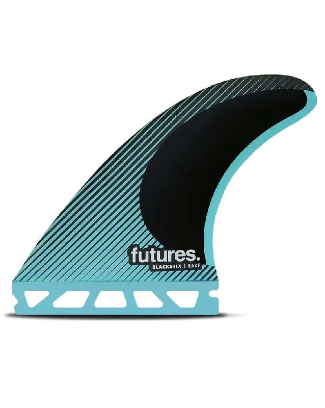 surfboard fins for added push and drive-R4 Blackstix Thruster Fin