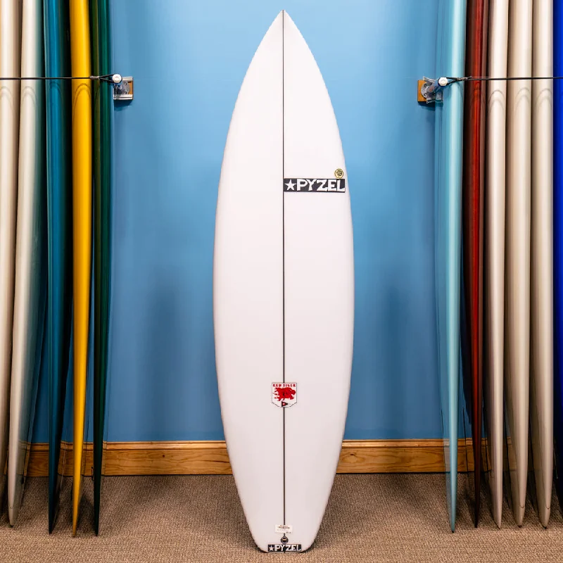 surfboards for deep turns and carves-Pyzel Red Tiger PU/Poly 6'2"