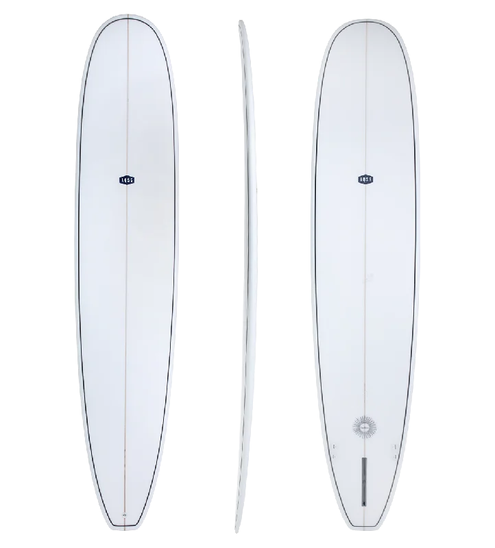 surfboards with wide rails for added power-AQSS Soulstice Longboard 9'0"