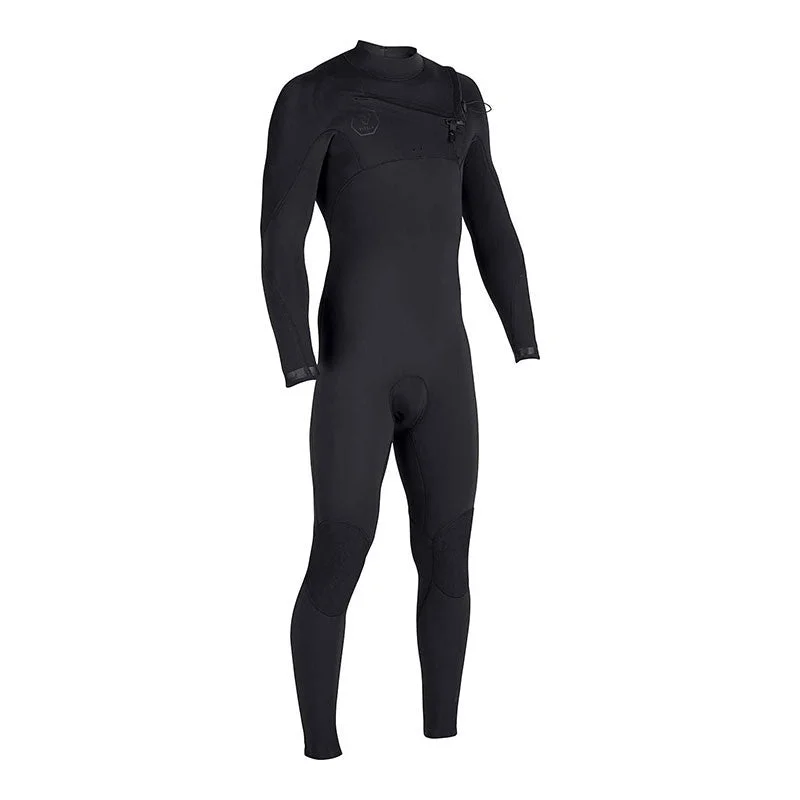 wetsuits for long-lasting wear-Vissla 7 Seas 3/2 Chest Zip Wetsuit - Stealth