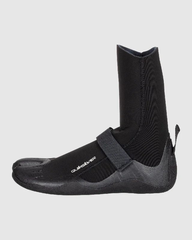 wetsuits for flexible fit and easy removal-Mens 5mm Marathon Sessions Split Toe Neoprene Wetsuit Boots