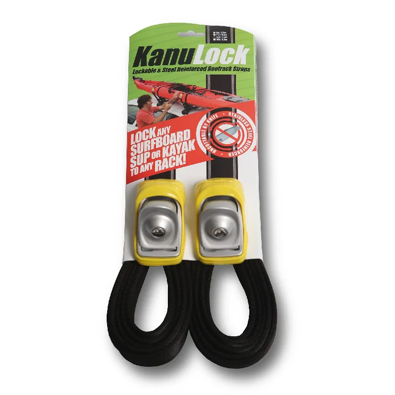 surf clothing for maximum breathability-4.0M / 13FT Kanulock Lockable Tie-Down Straps