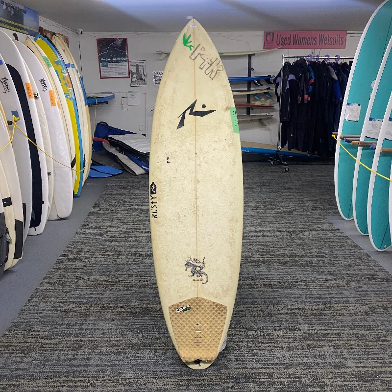 surfboards for balance and stability on waves-Used 5'8 Rusty Slayer