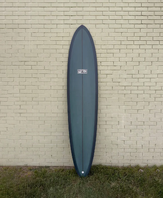 surfboards for better rail-to-rail transitions-8'0" McCallum Surfboards Kimbo Twin - Spruce Green