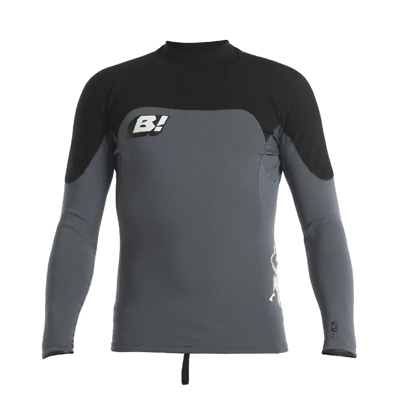 wetsuits for surf beginners-Buell RB1 1MM L/S Jacket