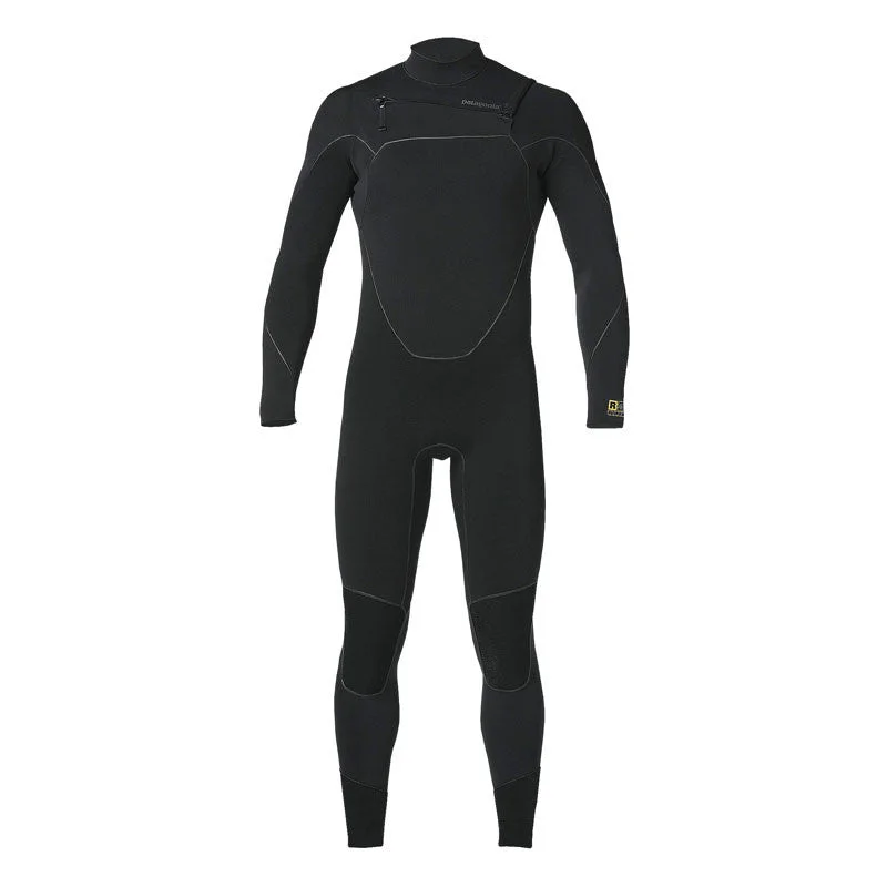 wetsuits with windproof materials for cold wind-Patagonia R3 Yulex Front Zip Wetsuit