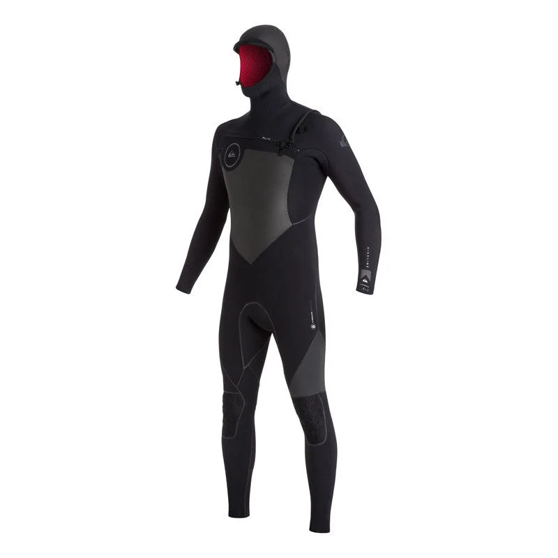 wetsuits for extreme conditions-Quiksilver Highline 5/4/3 Hooded Wetsuit