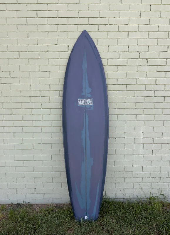 surfboards with extra buoyancy for paddling-6'8" McCallum Surfboards Caster - Indigo Abstract