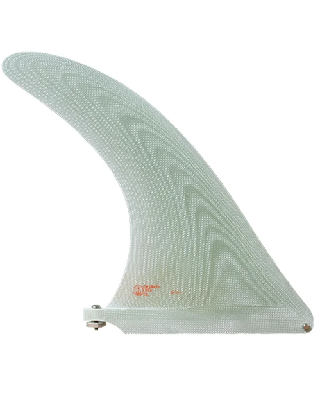 surfboard fins with carbon construction for lightness-CF Raked Volan Surfboard Fin