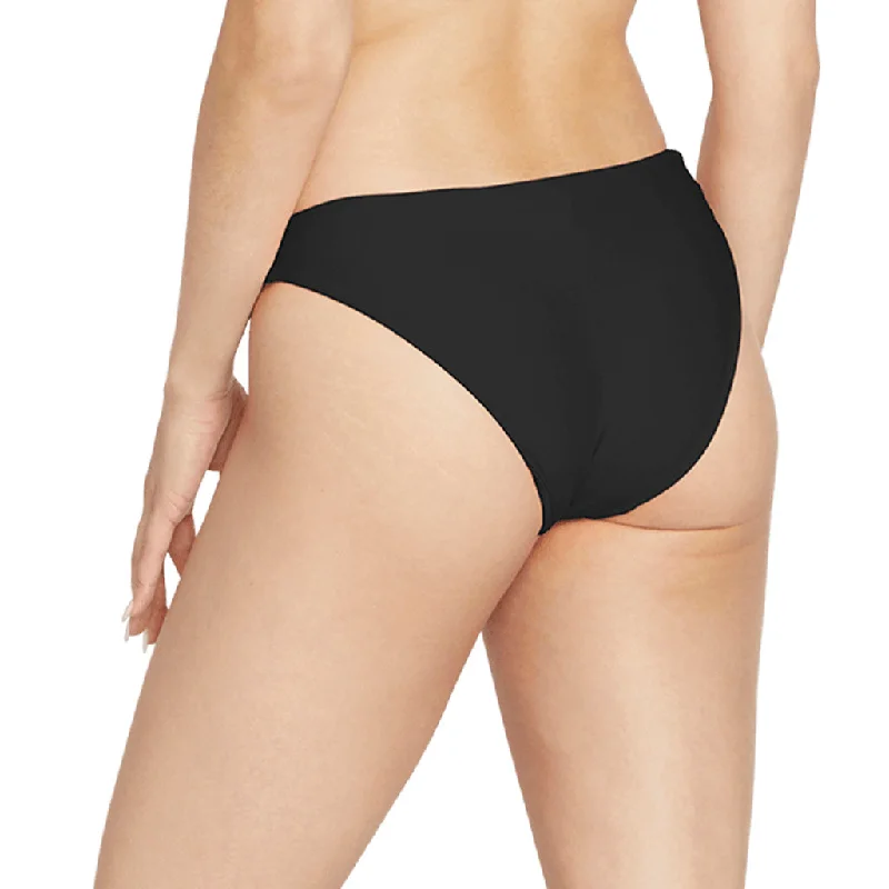 surf clothing for adventure sports-Volcom Womens Simply Seamless Full - Black