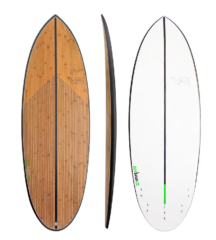 surfboards for maximum performance in competition-Eco Bean II 5'6- Bamboo