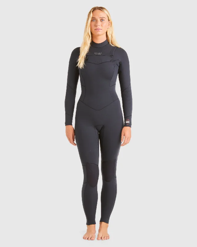 best wetsuits for paddleboarding-Womens 4/3mm Salty Dayz Steamer Wetsuit