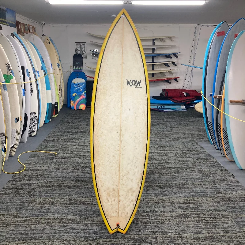 surfboards with wide platform for stable rides-Used 6'1 W.O.W. Shortboard