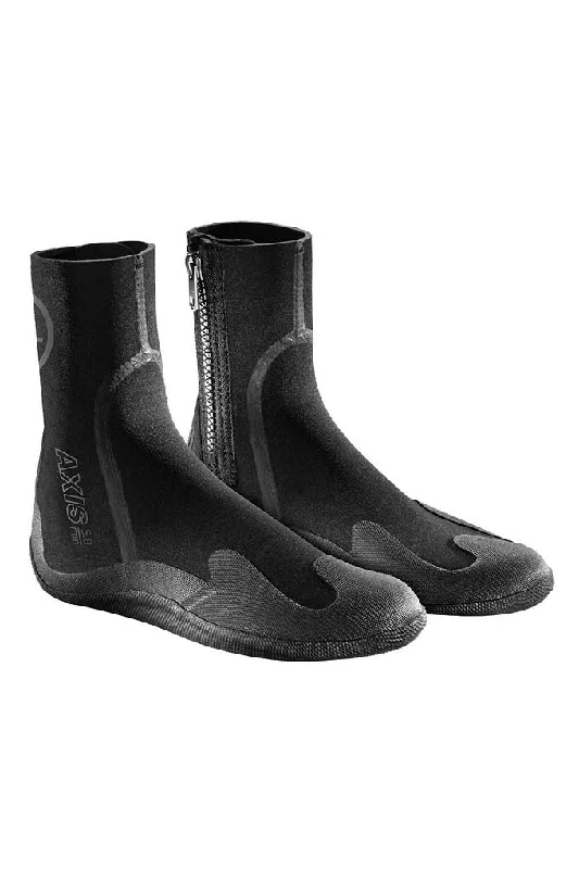 wetsuits with superior insulation for cold water temperatures-Xcel Youth Axis 5mm Round Toe Boot w/ Zipper