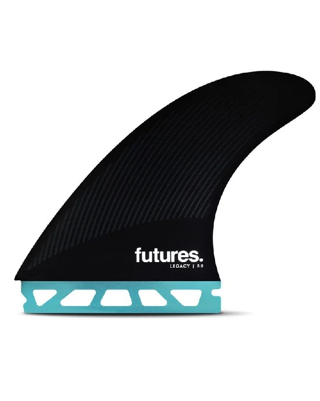 surfboard fins with high aspect ratios for speed-R8 HC Thruster Rake