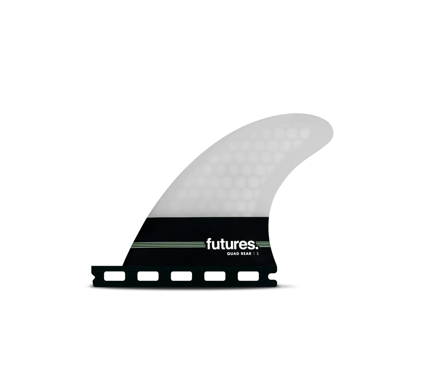 surfboard fins for wave-holding in fast conditions-Futures Neutral Quad Rears (S)