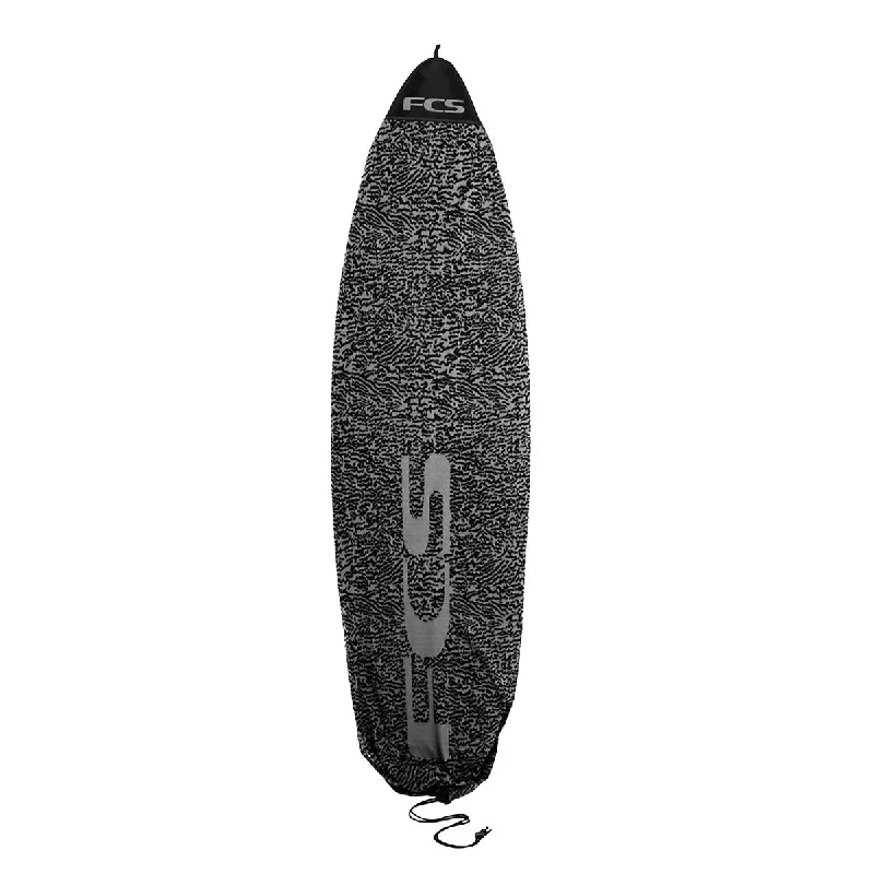 surf clothing for easy beach-to-water transitions-Stretch Fun Board - Board Sock - 8'0 Carbon