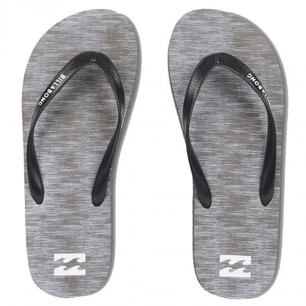 stylish surf clothing for men and women-Billabong Men's Sergio Thongs - Black/Grey