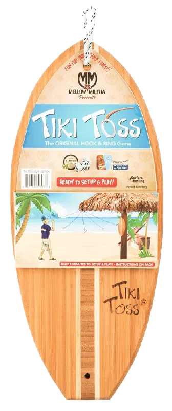 surf clothing for active outdoor activities-Tiki Toss Surf Edition Game