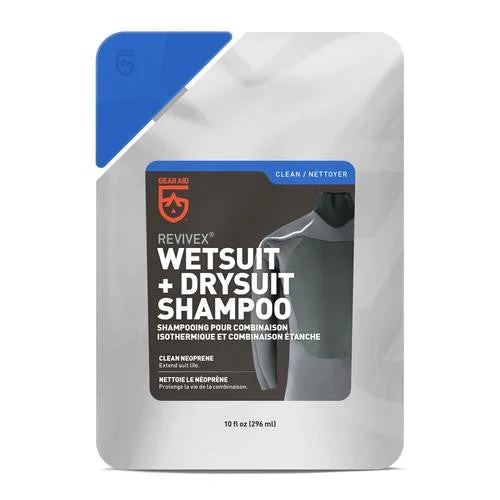 wetsuits with UV protection-Gear Aid Revivex Wetsuit Shampoo 10oz Bag