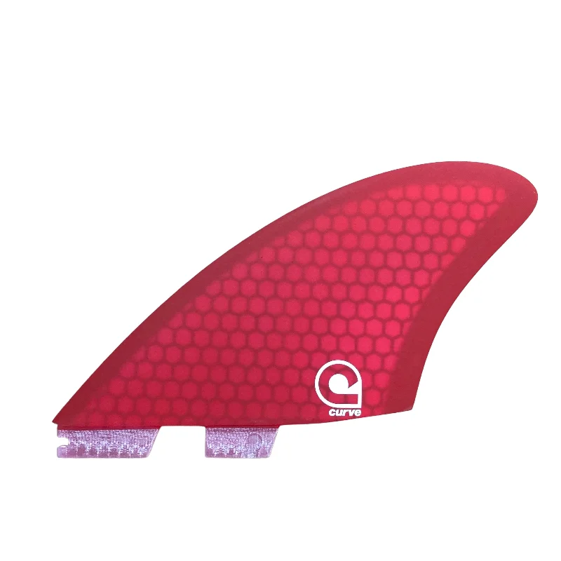 surfboard fins for responsive performance in different waves-Surfboard Fins Keel - Dual Tab "II" Twin - HEXCORE