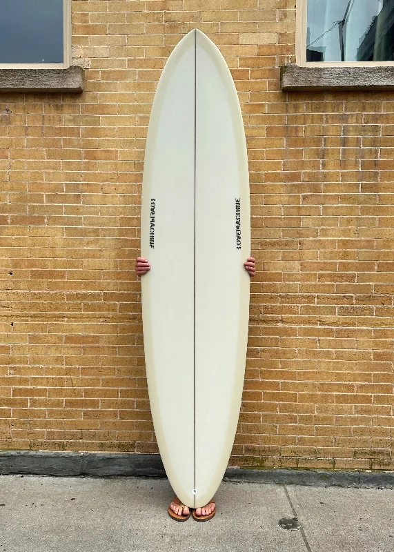 surfboards for quick adjustments on the waves-7'8" Lovemachine Surfboards FM - Creme