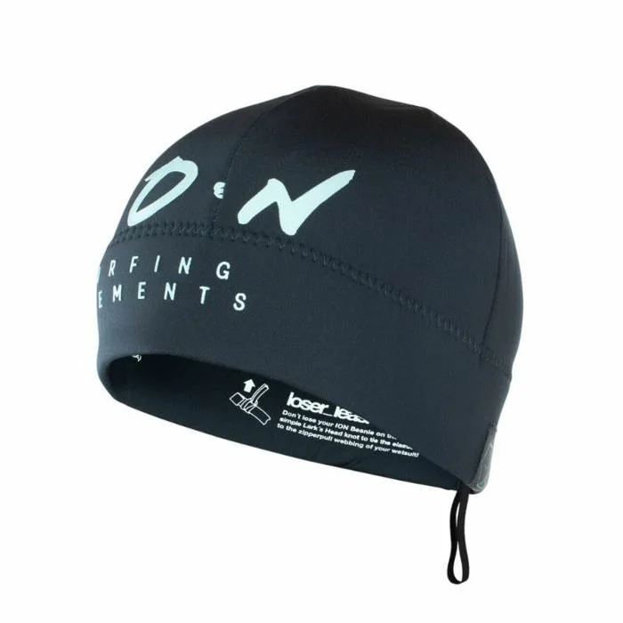 wetsuits with comfort-seam technology-ION Neo Logo Beanie - Blue