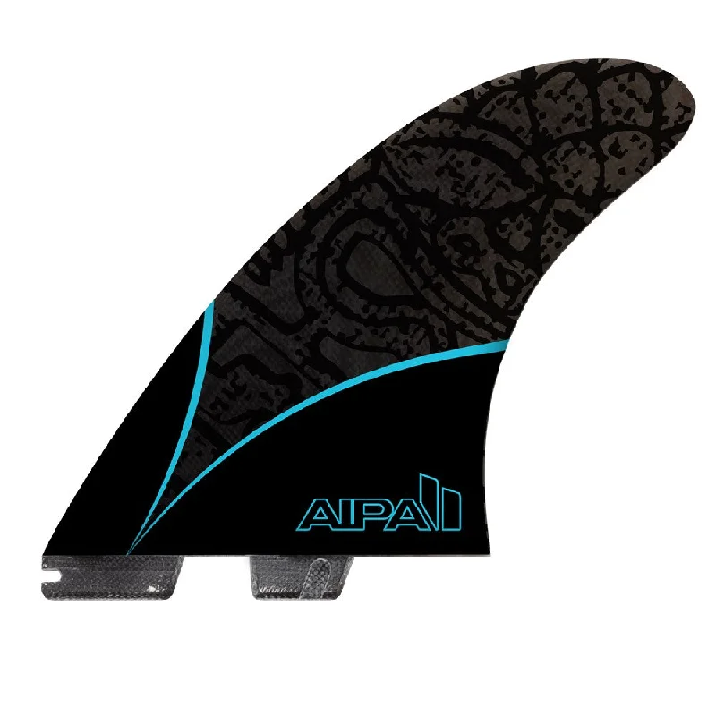 surfboard fins for easy foot adjustments-FCS II Aipa Twin+1 PG Fins