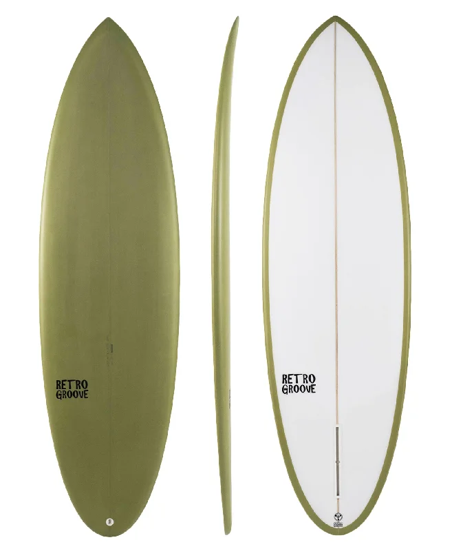 surfboards with high-speed potential-RETRO GROOVE 'DIM SLIM' SURFBOARD