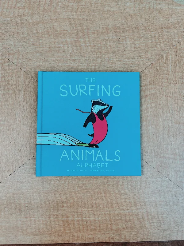 surf clothing with anti-odor technology-The Surfing Animals Alphabet Book by JONAS CLAESSON