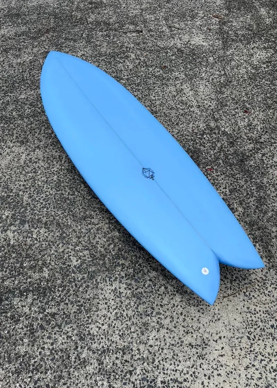 surfboards for carving and turning-Riches RF - 5'5 Bambi Blue