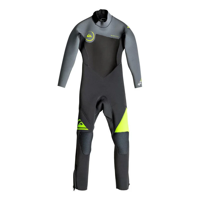 wetsuits for full coverage during cold-water swimming-Quiksilver Kids Syncro 4/3 Wetsuit