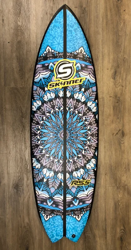 surfboards for smoother rides in choppy water-SOLD Skinner Surfboards RS5 Fish 5'6 x 19 7/8" x 30.6L 5 FCS2 Plugs