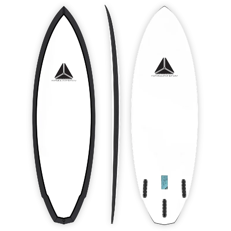 surfboards for better rail-to-rail transitions-Sin Twin Surfboard