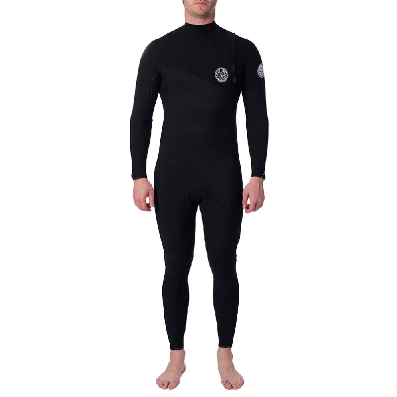 best wetsuits for cold water-Rip Curl Flash Bomb 4/3 Zip Free Wetsuit