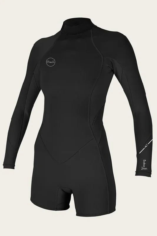 wetsuits for increased speed and agility in water-O'Neill Bahia 2/1mm Long Sleeve Spring Suit