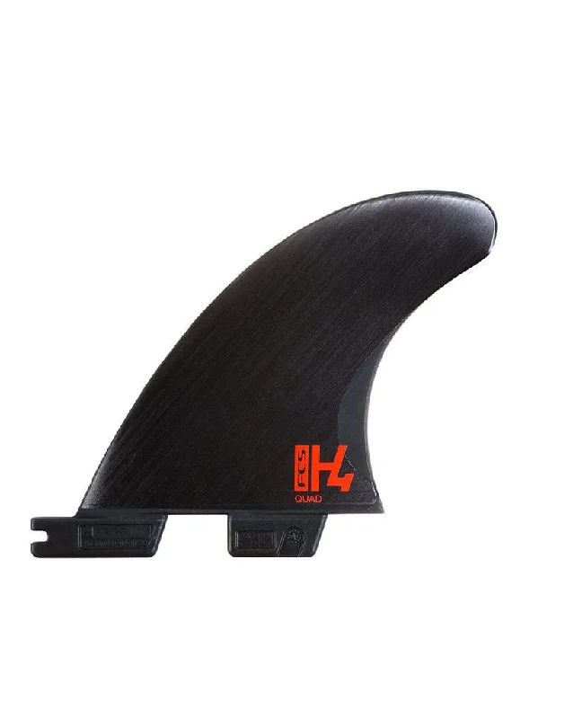 surfboard fins for better wave transitions and control-FCS II H4 Quad Rear Fins