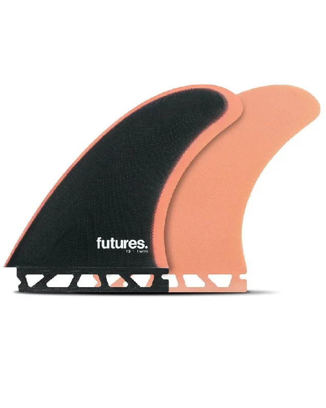 surfboard fins for performance in choppy waters-T2 FG Twin Fin