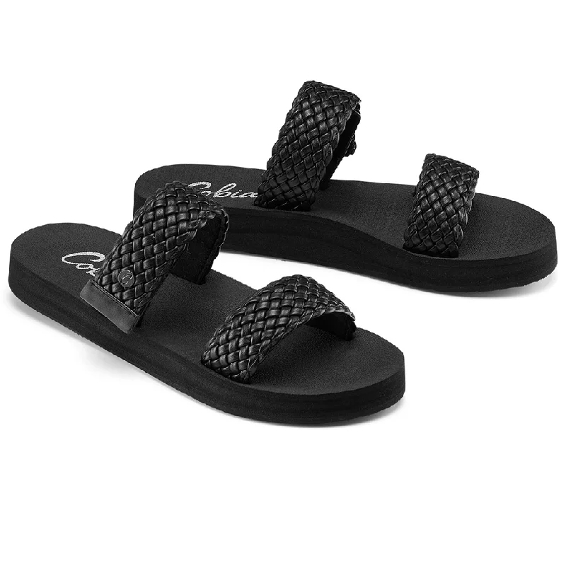 surfboards with carbon fiber construction-Cobian Braided Bounce Slide Black