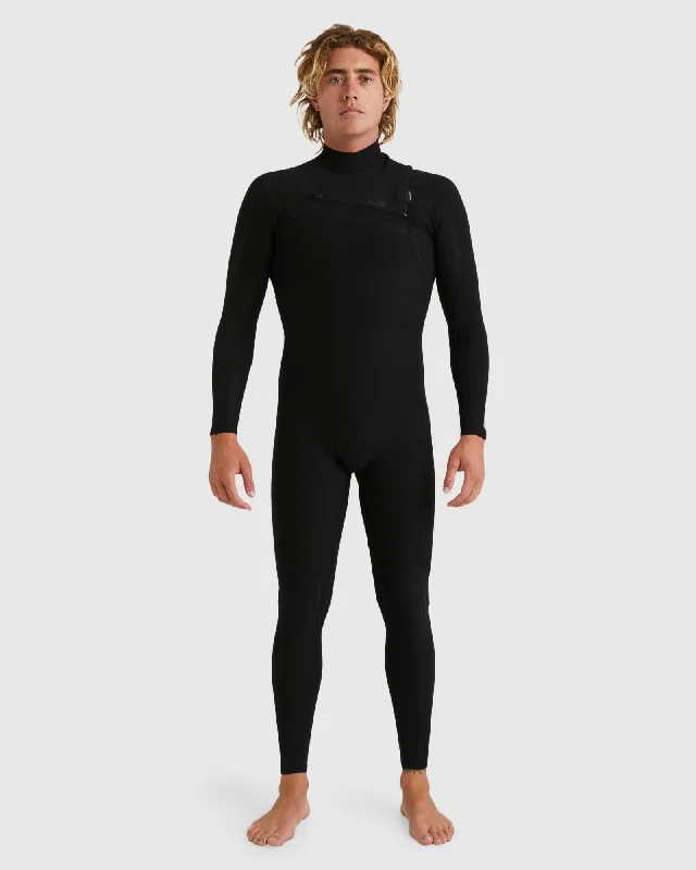 wetsuits with superior insulation for cold water-Mens 3/2mm Highline Chest Zip Wetsuit