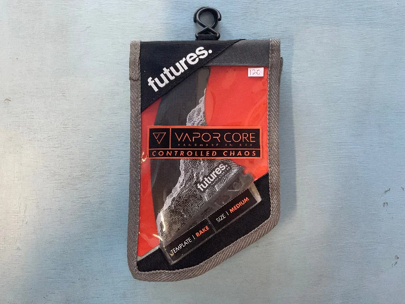 surfboard fins for deep carving and style-Futures Fins - Vapor Core R6 (Medium)