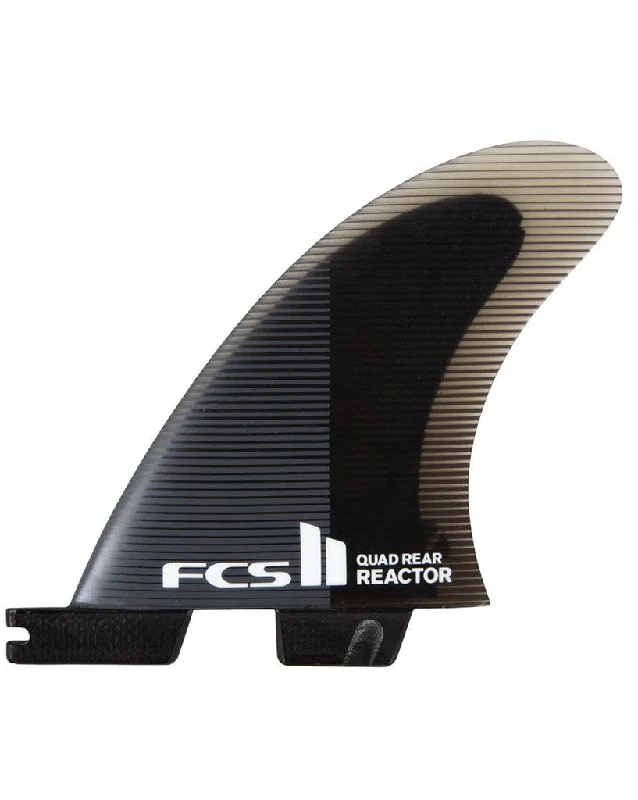 surfboard fins for greater performance and style-FCS II Reactor Quad Rear PC Fins